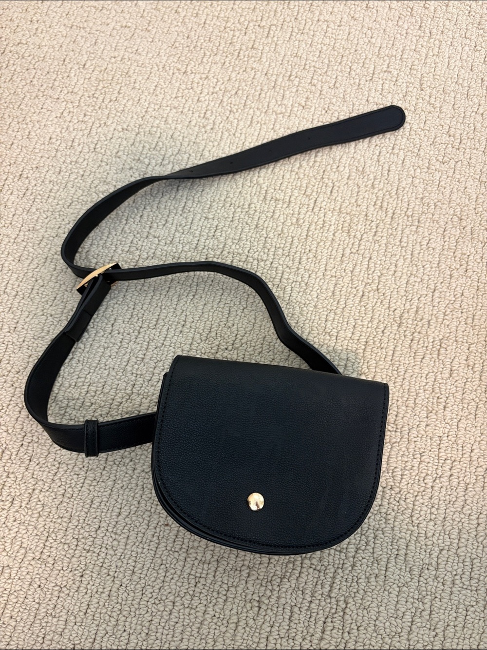 Forever21 Black Fanny Pack Belt Bag